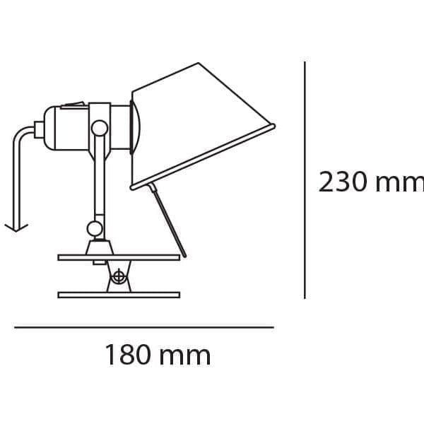 artemide tolomeo pinza