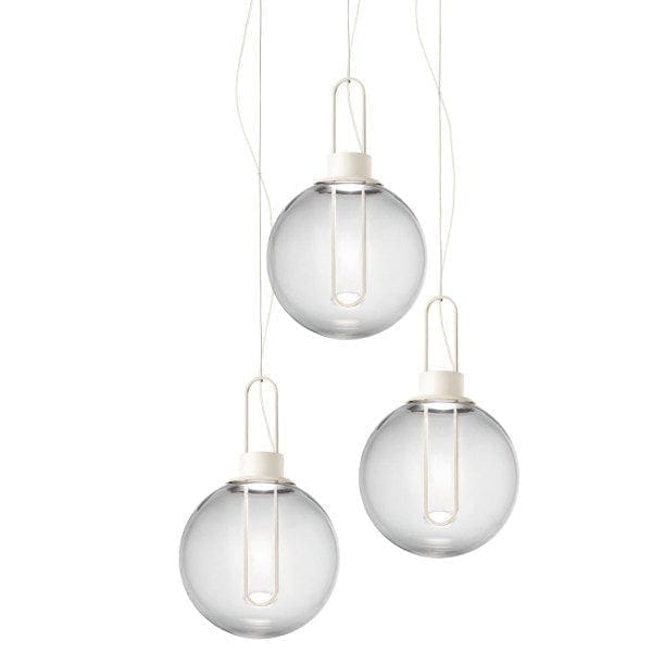 orb modo luce lampada a sospensione buro famos vetro