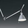 artemide tolomeo decentrata suspension alluminio
