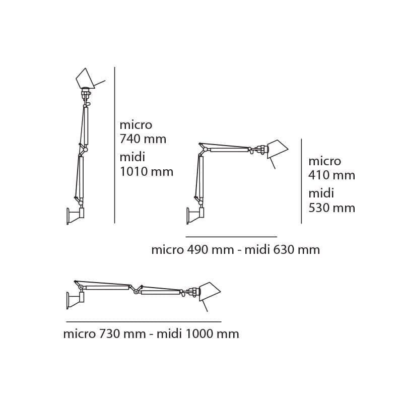 artemide tolomeo micro