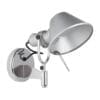 artemide tolomeo faretto led con interruttore