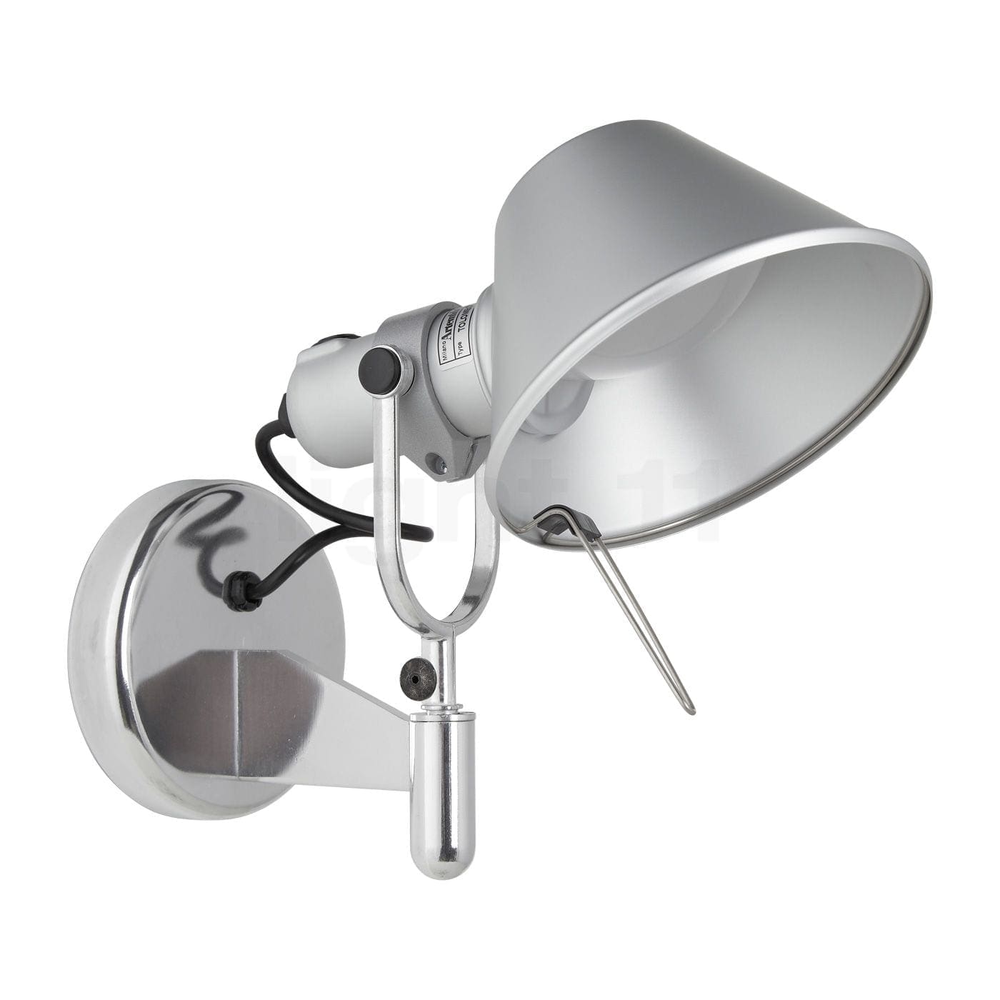 artemide tolomeo faretto led switch