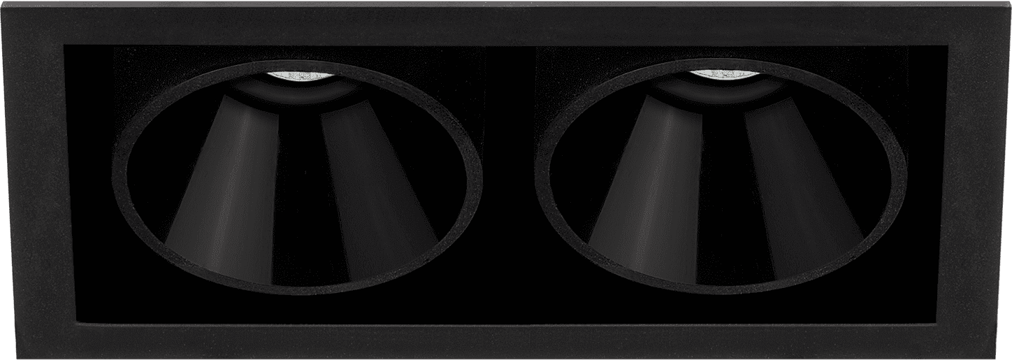 Arkoslight BLACK FOSTER RECESSED 2 DIM DALI 2700K black