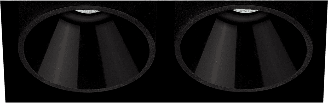 Arkoslight BLACK FOSTER  TRIMLESS 2 DIM DALI 2700K black