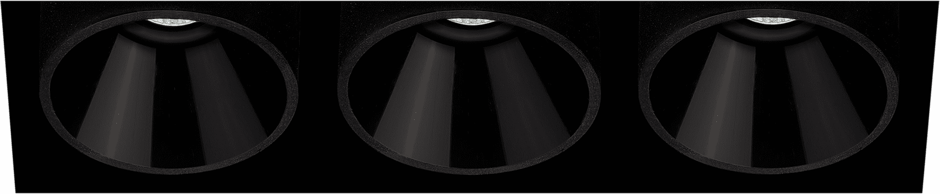 Arkoslight BLACK FOSTER  TRIMLESS 3 2700K black