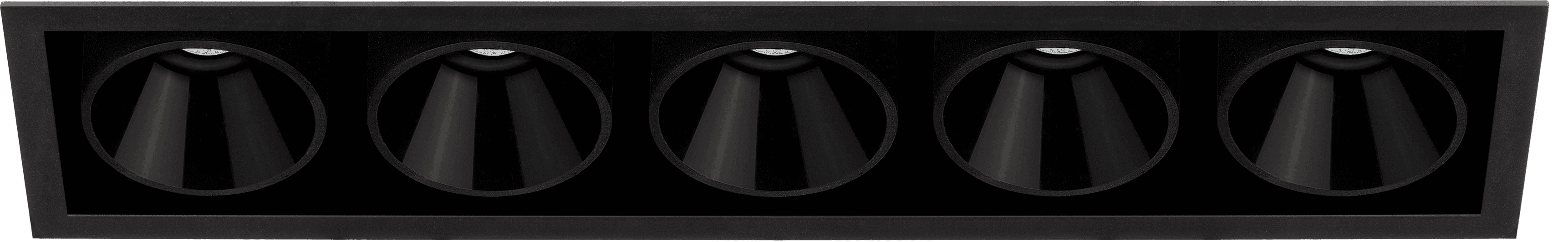 Arkoslight BLACK FOSTER RECESSED 5 DIM PUSH 2700K black