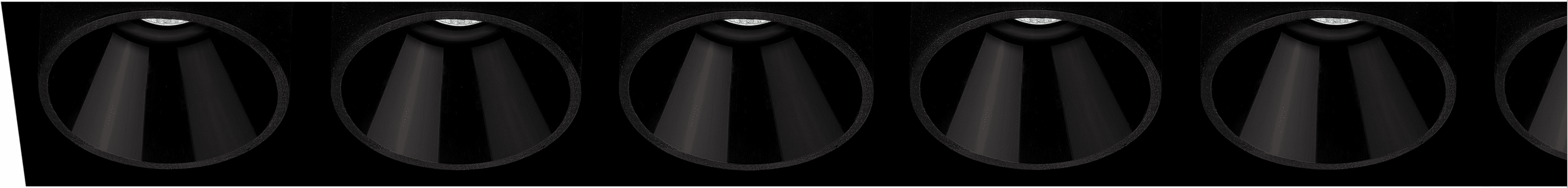 Arkoslight BLACK FOSTER  TRIMLESS 10 DIM DALI 3000K Nero