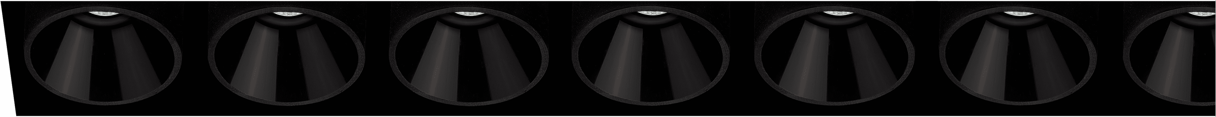 Arkoslight BLACK FOSTER  TRIMLESS 15 DIM DALI 2700K black