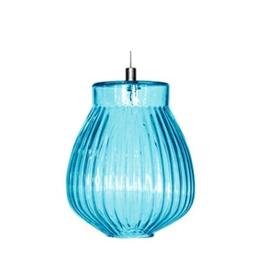 Karman CERAUNAVOLTA modello A Tiffany turchese - 14,5 cm x 17 cm