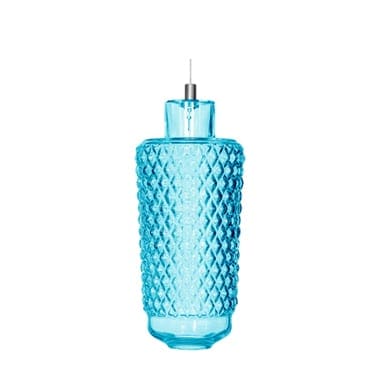 Karman CERAUNAVOLTA modello I Tiffany turchese - 11 x h.25 cm