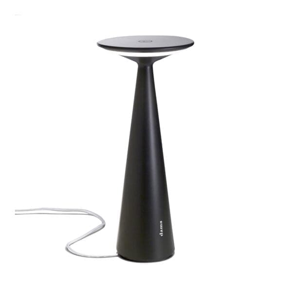 Zafferano Ai Lati DAMA USB PRO - nero - con base ricarica inclusa