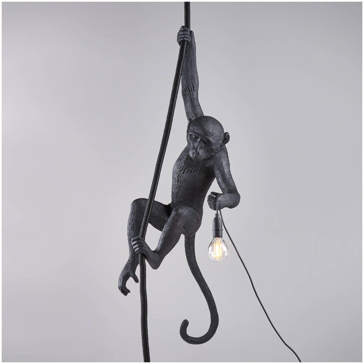 Seletti Monkey Lamp – Ceiling Outdoor – Nero