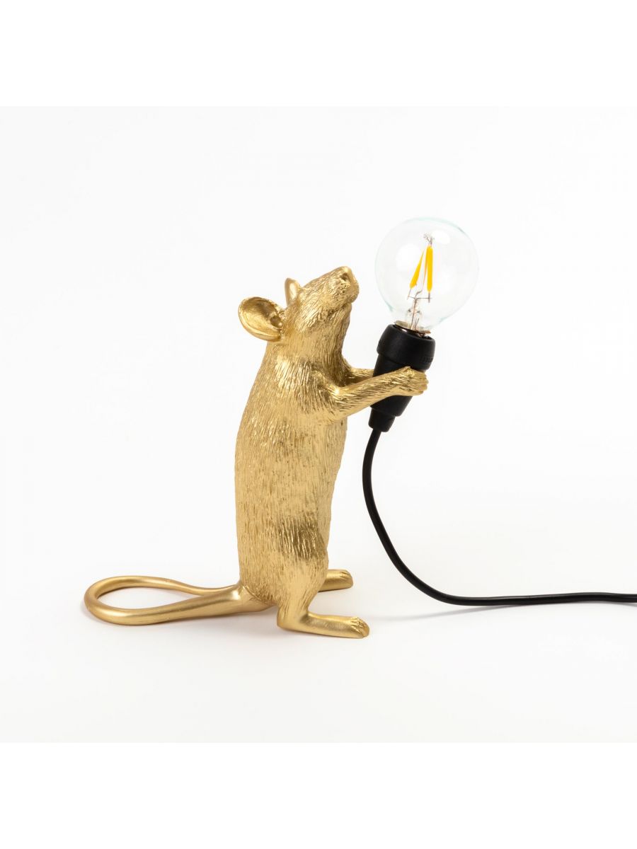 Mouse Lamp Step GOLD