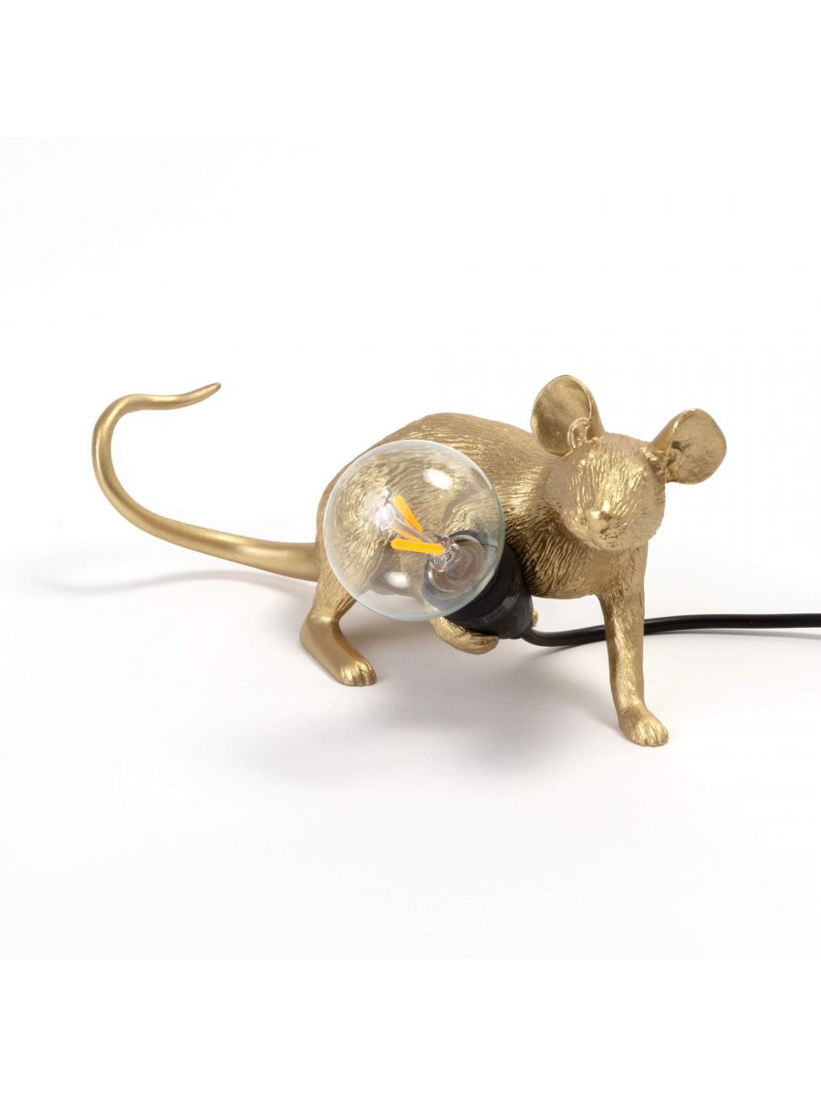 Mouse Lamp lop GOLD