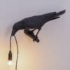 Seletti BIRD LAMP - looking Left indoor – black