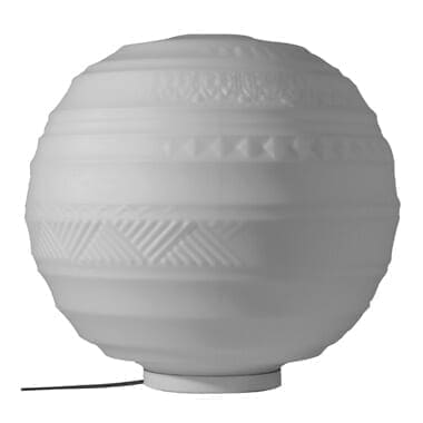 Karman BRAILLE lampada da tavolo - D.40 H.38 - bianca