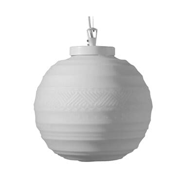 Karman BRAILLE sospensione - D.25cm H.25cm - bianca