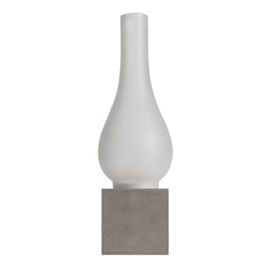 Karman AMARCORD applique grigia-trasparente cm12x13 H 38cm