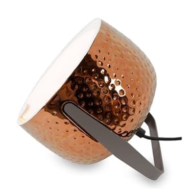 Karman BAG lampada da terra grande bronzo texture - cm32x31 H.31 cm