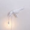 Seletti BIRD LAMP - looking Left indoor – white