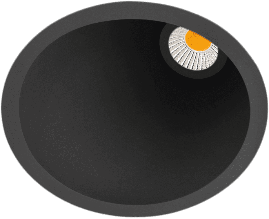 ARKOSLIGHT SWAP M ASIMMETRICO - SUPERCRI 7W 2700K Dimmer - nero