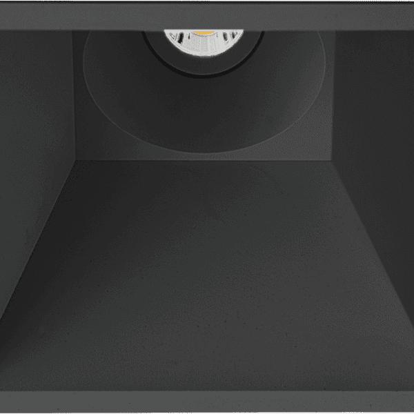 ARKOSLIGHT SWAP SQUARE - SUPERCRI 7W 3000K Dimmer - nero