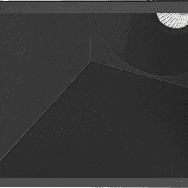 ARKOSLIGHT SWAP SQUARE ASIMMETRICO - 5W 2700K CRI90 - nero