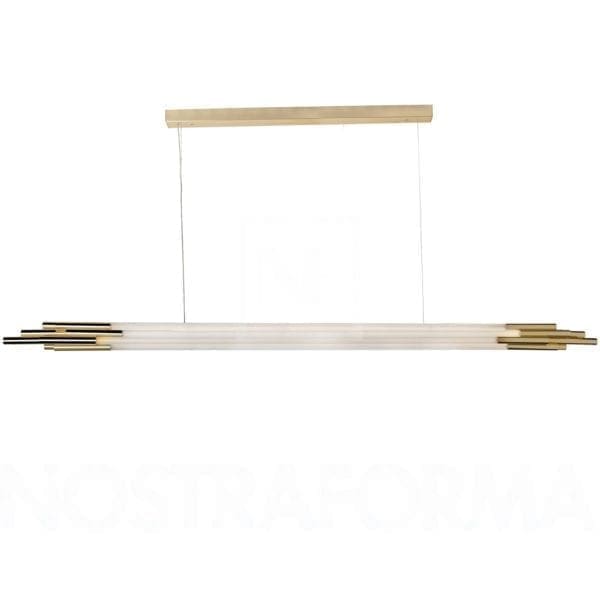 DCW Edition ORG P HORIZONTAL 1600 - vetro opale e alluminio anodizzato