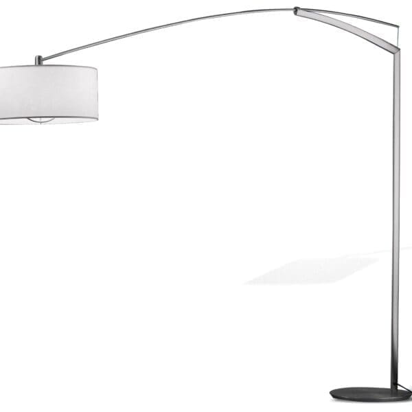 Vibia BALANCE 5190 diffusore in carta 260cm – nichel e finitura metallica