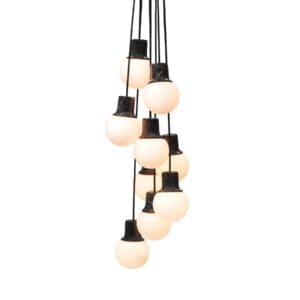 And Tradition MASS LIGHT NA6 - 9 pendent black marble