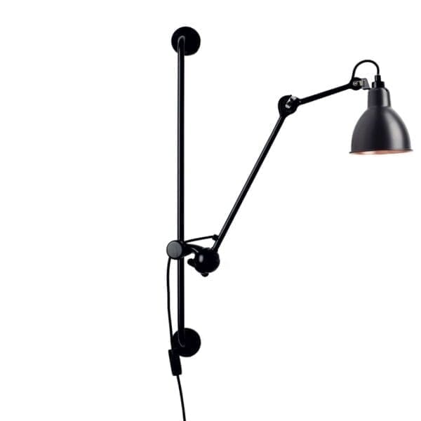 DCW Edition LAMPE GRAS N°210 - nero nero int.rame