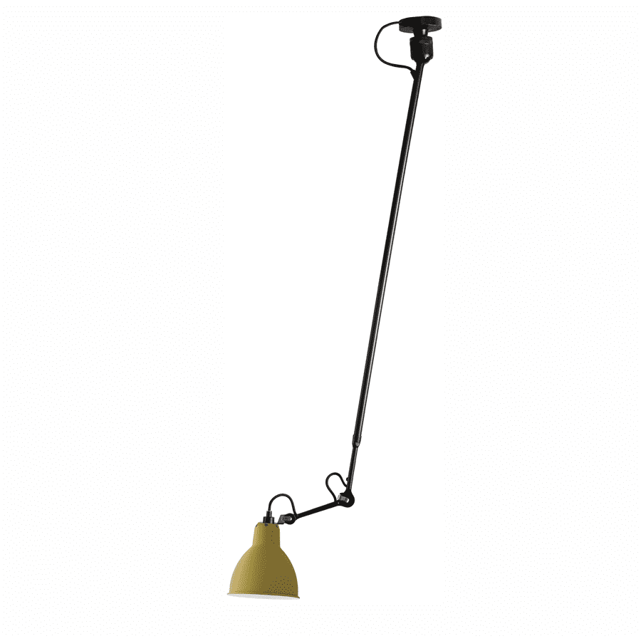 DCW Edition LAMPE GRAS N°302 L - nero giallo
