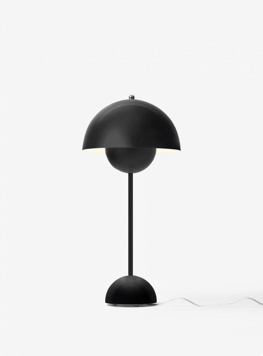 And Tradition FLOWERPOT VP3 - nero opaco