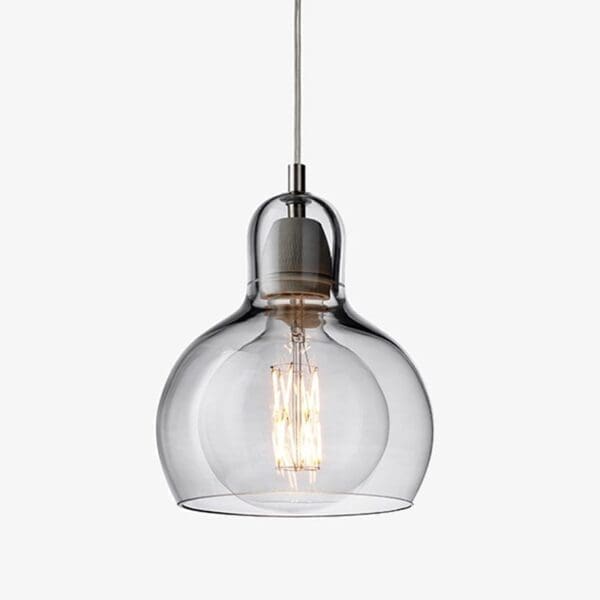 And Tradition MEGA BULB SR2 – vetro trasparente e cavo trasparente