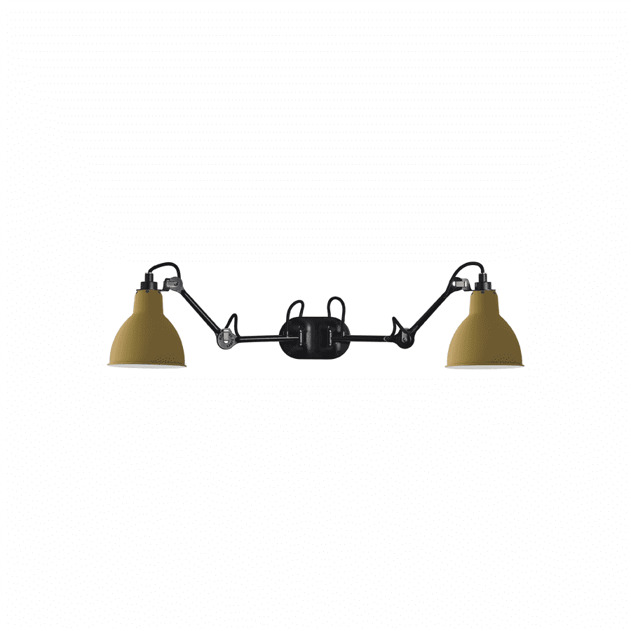 DCW Edition LAMPE GRAS N°204 DOUBLE - nero giallo