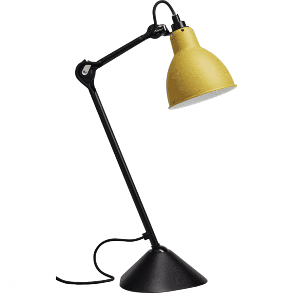 DCW Edition LAMPE GRAS N°205 - nero giallo