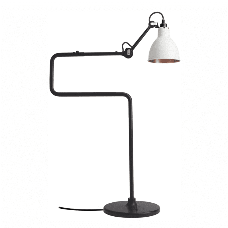 DCW Edition LAMPE GRAS N°317 - nero bianco int.rame