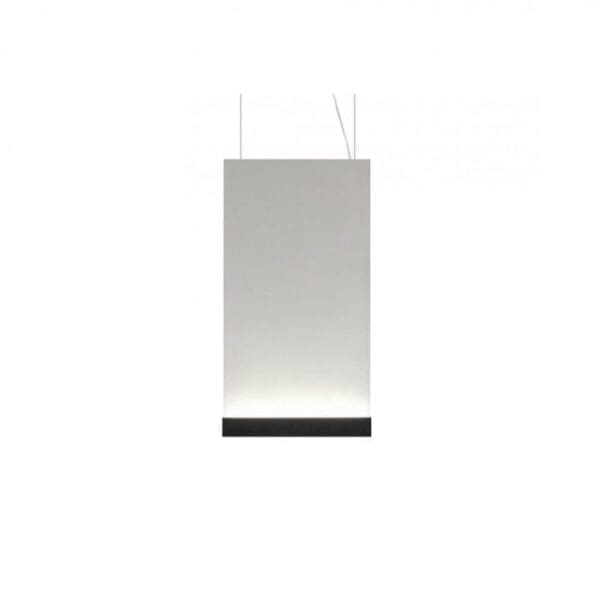 Vibia CURTAIN 7160 – screen bianco profilo bianco