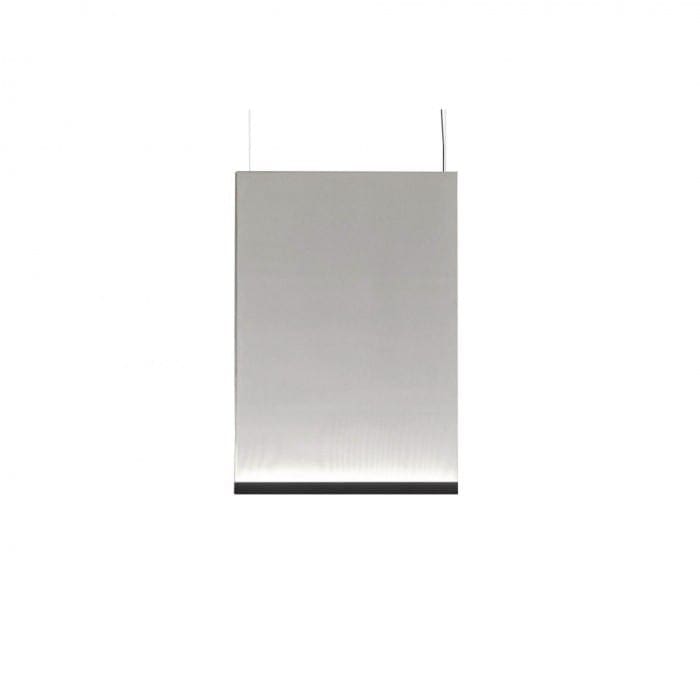 Vibia CURTAIN 7200 – screen bianco profilo grafite