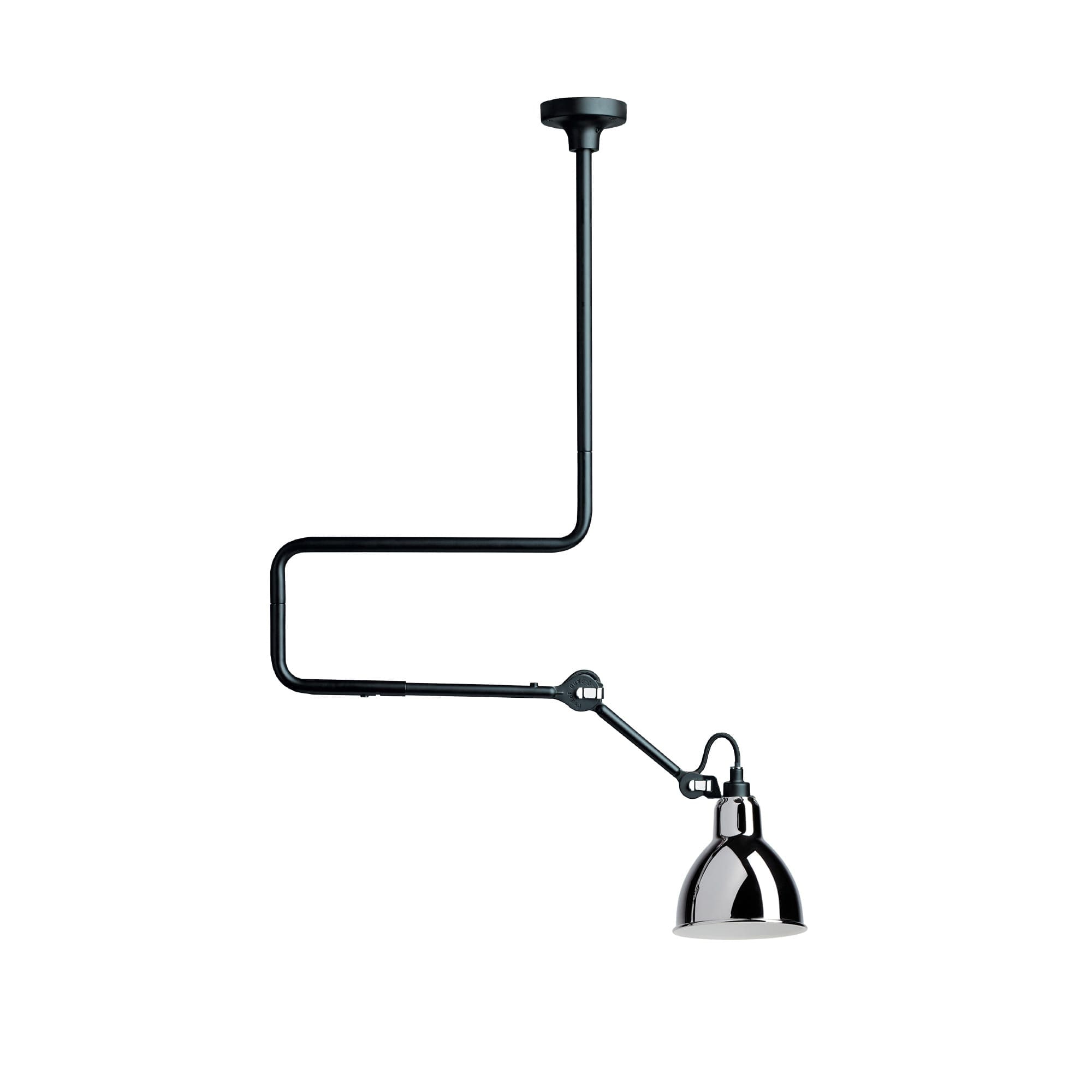DCW Edition LAMPE GRAS N°312 - nero cromo