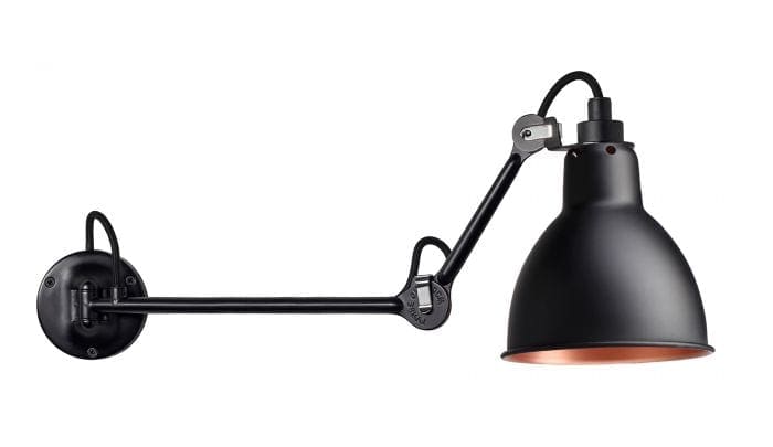 DCW Edition LAMPE GRAS N°204 L40 - nero nero int.rame