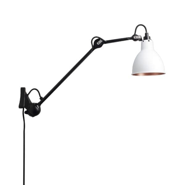 DCW Edition LAMPE GRAS N°222 - nero bianco int.rame