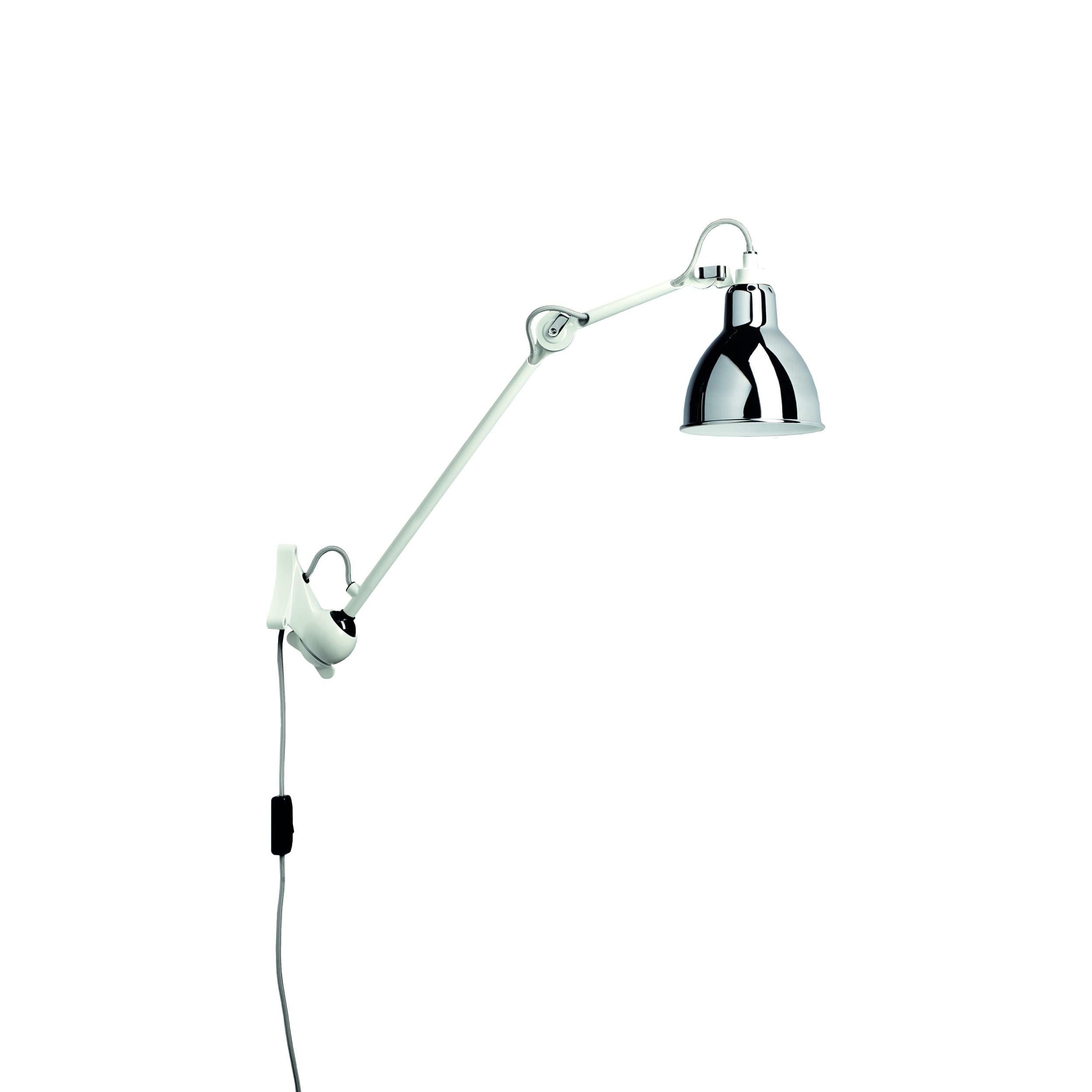 DCW Edition LAMPE GRAS N°222 - bianco cromo