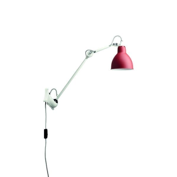 DCW Edition LAMPE GRAS N°222 - bianco rosso