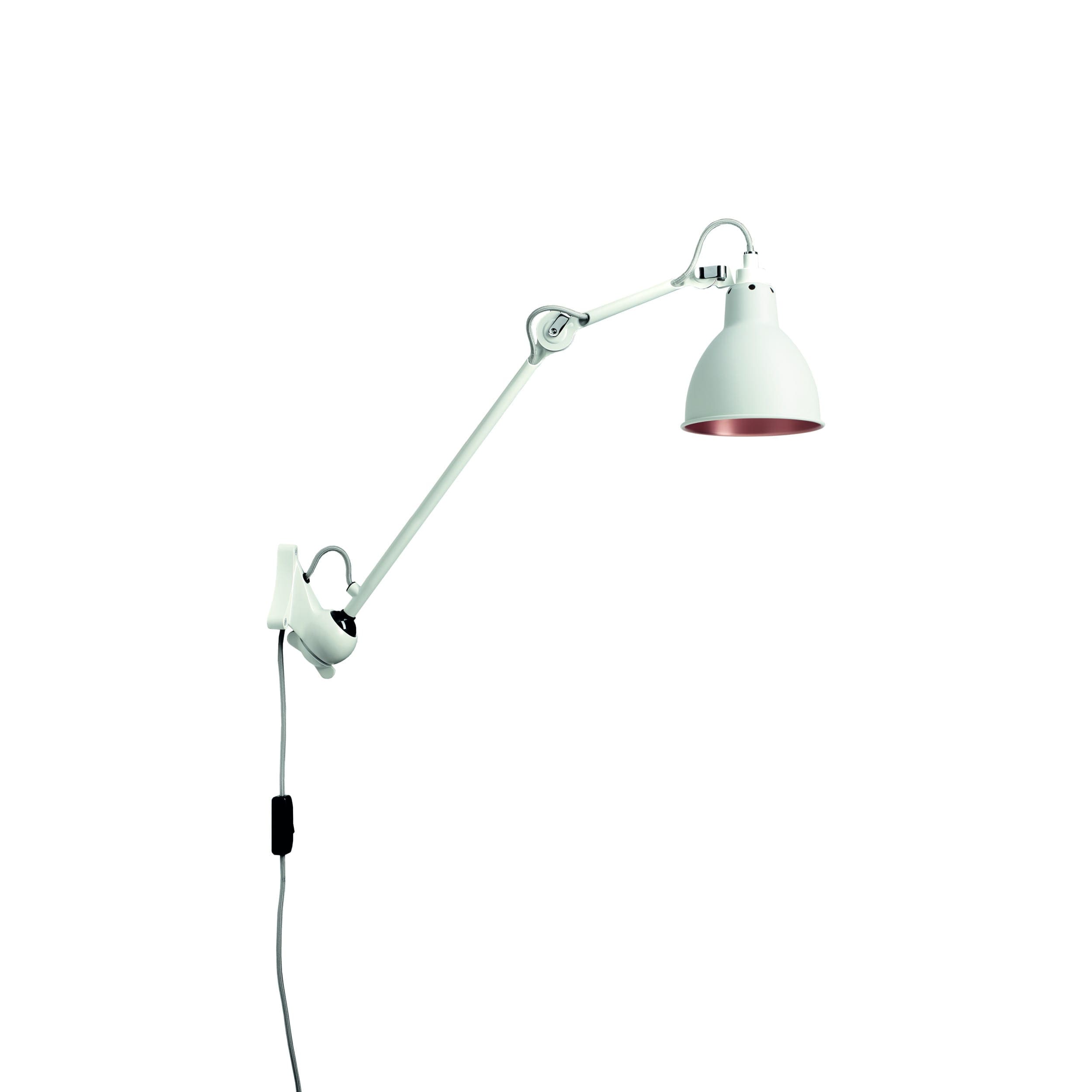 DCW Edition LAMPE GRAS N°222 - bianco bianco int.rame