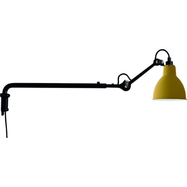 DCW Edition LAMPE GRAS N°203 - nero giallo