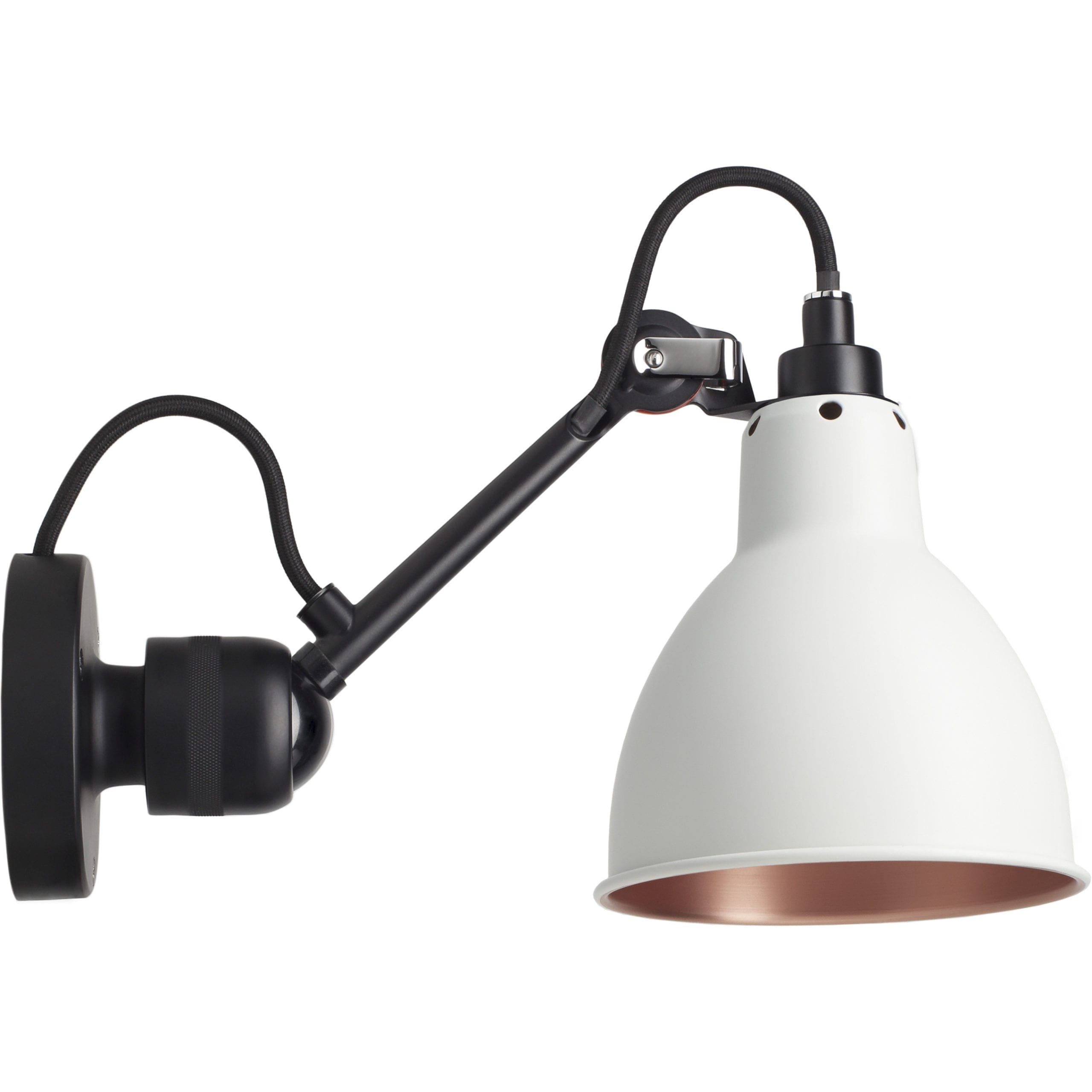 DCW Edition LAMPE GRAS N°304 - nero bianco int.rame