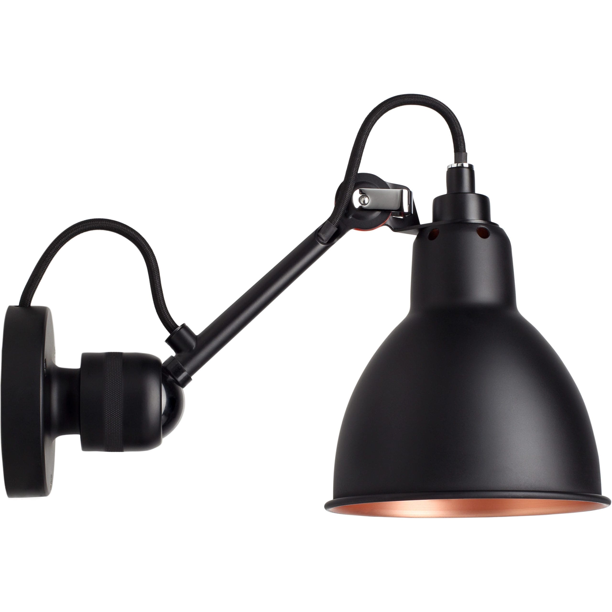 DCW Edition LAMPE GRAS N°304 - nero nero int.rame