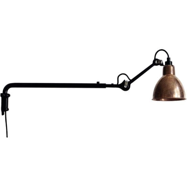 DCW Edition LAMPE GRAS N°203 - nero metallo ramato grezzo