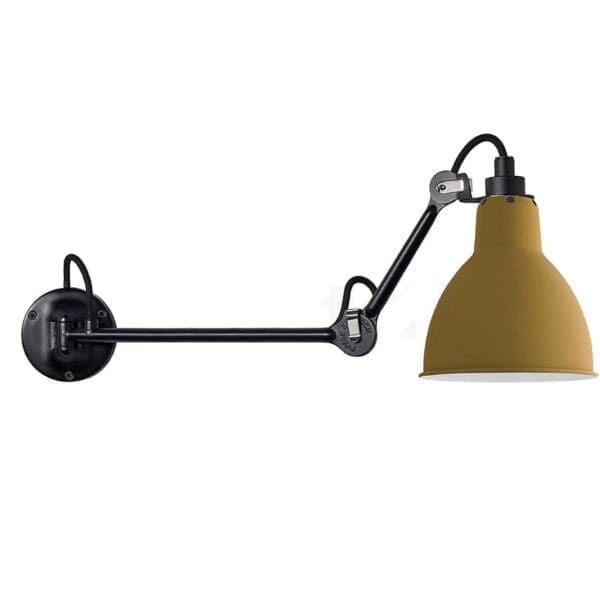 DCW Edition LAMPE GRAS N°204 L40 - nero giallo